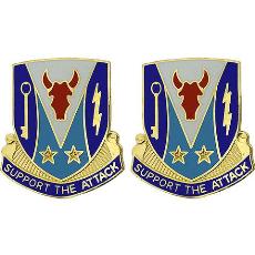 Special Troops Battalion, 34th Infantry Division Unit Crest (Support the Attack)